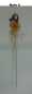 Preview: Blumenstecker mit Holzraben - Länge: ca. 24 cm - verschiedene Ausführungen