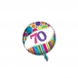 Preview: Folienballon mit Zahlendruck - Durchmesser:  46 cm - Zahl: 18, 30, 40, 50, 60, oder 70