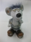 Preview: Keramikfigur "Maus" - grau - 12 cm