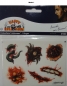 Preview: Colourface - "Halloween" - 6 Sticker/Bogen - verschiedene Motive