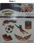 Preview: Colourface - "Deutschland" - 6 Sticker/Bogen
