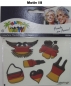 Preview: Colourface - "Deutschland" - 6 Sticker/Bogen
