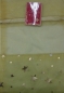 Preview: Organzabeutel mit Sternendruck - 20 x 15 cm