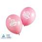 Preview: Luftballon "It's a boy" oder "It's a girl" - 5 Stück - Farbe: hellblau oder rosa