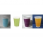 Preview: Kunststoffbecher - 10 Stück - Farbe: iceblue, freshgreen, limette, lila oder orange