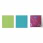Preview: Serviette - 33 x 33 cm - 1/4-falz - 3-lagig - 20 Stück/Paket - Farbe: fresh green, ocean oder lila