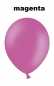 Preview: Luftballon - 100 Stück/Paket - Farben: bunt, babyblau, nachtblau, gelb, grün, magenta, orange, rosa, rot, schwarz oder weiß