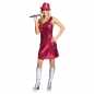 Preview: Showkleid - Farbe: pink oder silber - Größe: 34 - 44