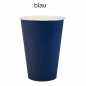 Preview: Pappbecher - 0,2 l - 20 Stück - Farbe: blau, bordeaux, gelb oder rot