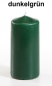Preview: Stumpenkerze - Durchmesser: 50 mm - Höhe: 100 mm - verschiedene Farben