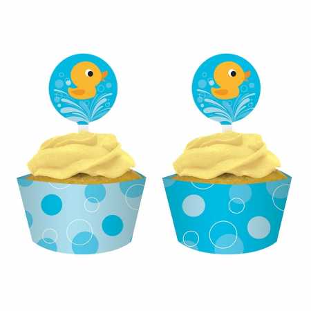 Muffinförmchen inkl. Picker "Kleine Ente"