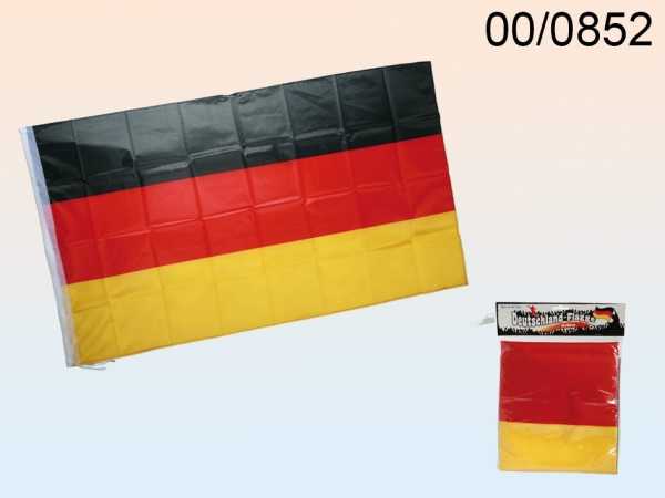 10er Set Deutschlandflagge Flagge Fahne WM 30x46cm 60cm Stab  Fensterbefestigung