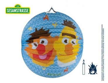 Ballonlaterne "Sesamstraße" - Durchmesser: 25 cm