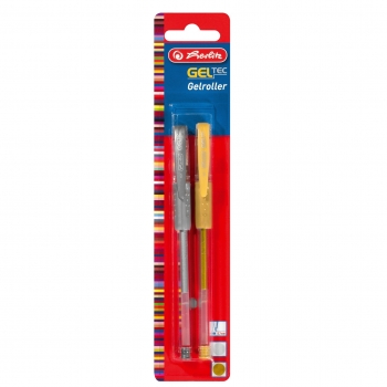Gelstift - gold/silber - 2 Stück/Paket