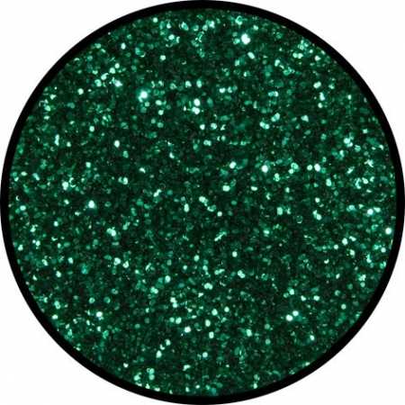 Glitzer-Akzent - smaragdgrün - 2 g