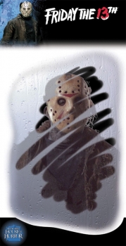 Halloweendekoration - Jason Fensterbild