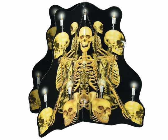 Pappaufsteller "Totenkopf"