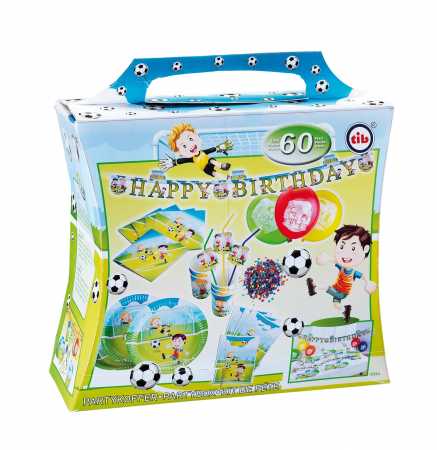 Partykoffer Fußball