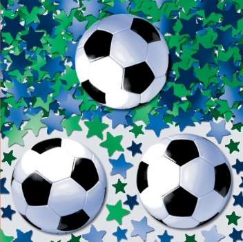 Folien-Konfetti Fußball 14 g/Paket