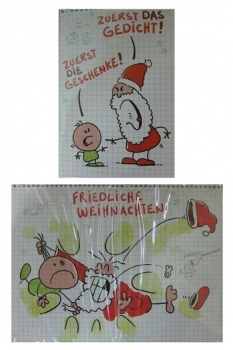 Weihnachtskarte - verschiedene Motive
