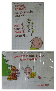Weihnachtskarte - verschiedene Motive