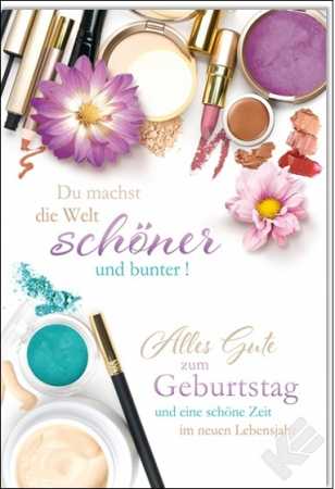 Grußkarte - Geburtstag - Frauen