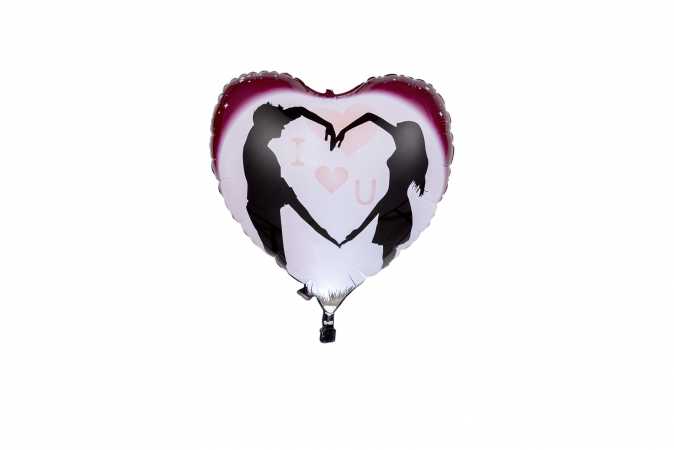 LED-Kunststoffballon "Herz"