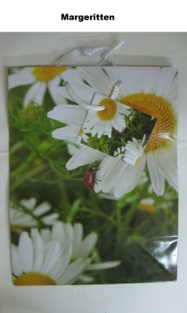 Geschenketasche mit Frühlingsmotiv - mittel - ca. 17,5 x 22,5 x 10 cm