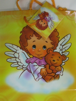 Geschenketasche für Kinder - 18 x 23 x 10 cm - verschiedene Motive
