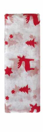 Weihnachts-Organza-Stoff "Rentier"- 200 x 150 cm