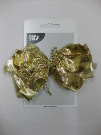 Deko-Schleife - Farbe: gold - 12 cm
