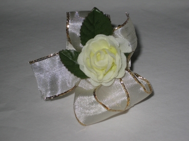 Serviettenring "Festivity" creme
