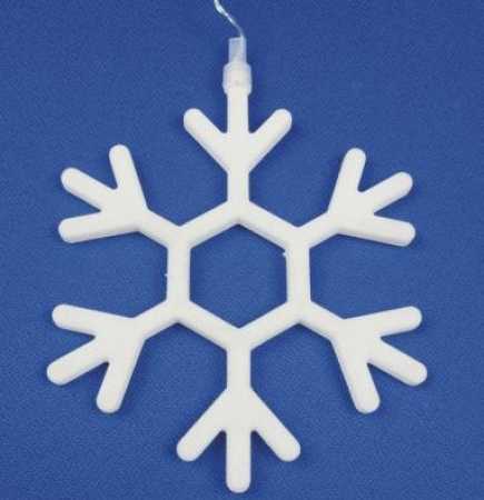 LED-Fensterlicht-Schneeflocke