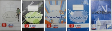 Vokabelheft A6/32 - verschiedene Motive