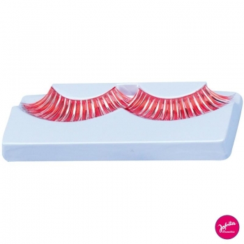 Wimpern - Rainbow - Farbe: gelb, grün, orange, rot, schwarz, weiß