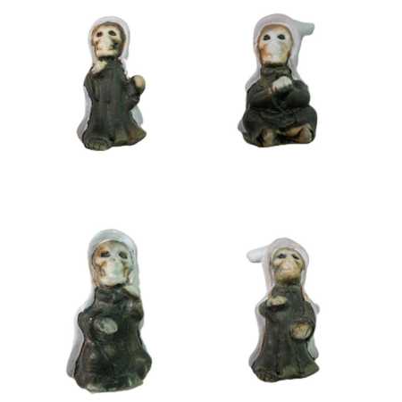 Dekofigur "Tod" - 4-fach-sortiert - Höhe: 7,5 cm - 4 Ausführungen