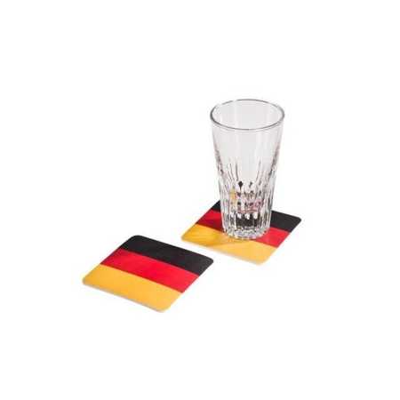 Glas-Untersetzer "Deutschland" 8 Stück
