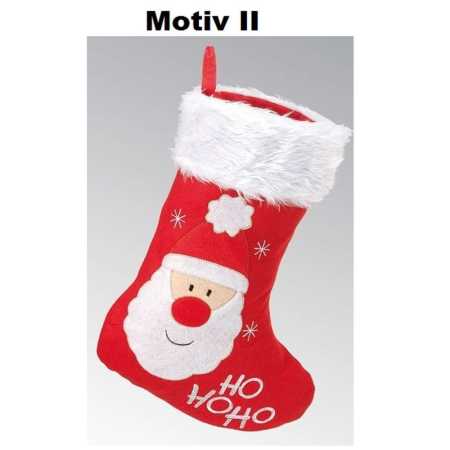 Preview: Filzstiefel mit Bestickung und Plüschrand - verschiedene Motive