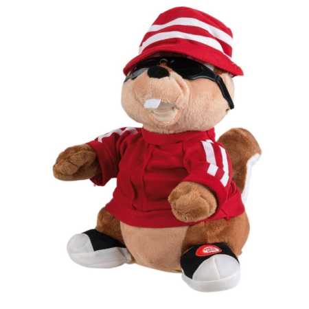 Hip-Hop-Chipmunk mit Sonnenbrille