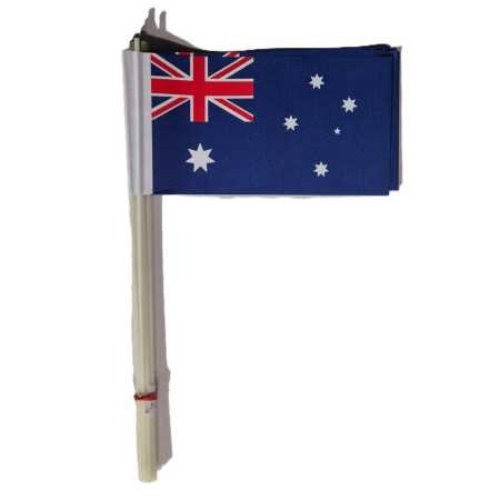 Papierfähnchen "Australien" 10 Stück