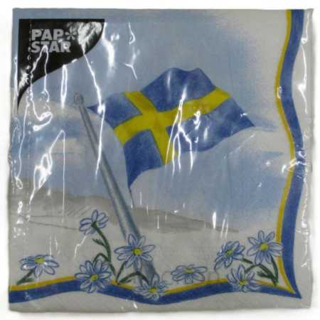 Servietten "Schweden" 20 Stück/Paket