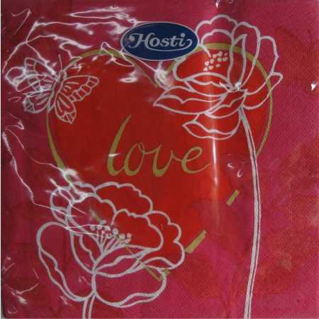 Serviette "Love"