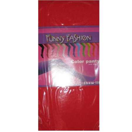 Strumpfhose für Erwachsene - Farbe: blau, gelb, grün, orange, rot, schwarz oder weiß