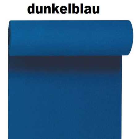 Preview: Dunicel-Tischläufer - Tête a tête  - uni - Breite: 40 cm - Länge: 24 m - Farben: dunkelblau, pacific blue, bordeaux, café, creme, gelb, grau, dunkelgrün, kiwi, plum, rot, soft-violett, fuchsia, terracotta, schwarz oder weiß