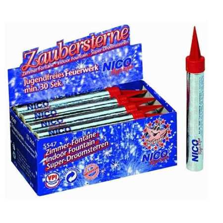 Zimmerfontäne "Zaubersterne" klein - Abnahmemenge: 1 Stück oder 12 Stück