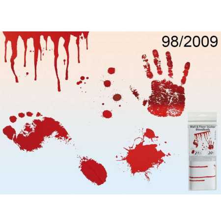 Wand- & Bodensticker "Blutbad"