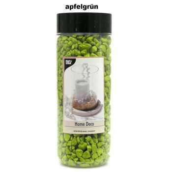Deko-Granulat - 2 - 3 mm - 500 ml - Farben: champagner, gelb, apfelgrün, lila, rot oder weiß