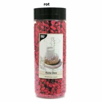 Deko-Granulat - 2 - 3 mm - 500 ml - Farben: champagner, gelb, apfelgrün, lila, rot oder weiß
