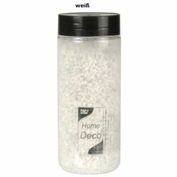 Deko-Granulat - 2 - 3 mm - 500 ml - Farben: champagner, gelb, apfelgrün, lila, rot oder weiß