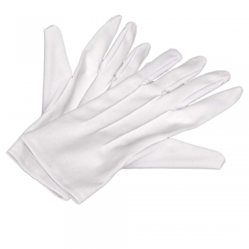 Weihnachtsmann-Handschuh weiß